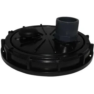 MULTICUVES Couvercle diamètre 220 mm avec prise pvc droite 50/63 et évent pas cher