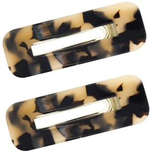 Comparateur de prix : Bachca - Barrettes Ecaille x2 Barrettes et pinces à cheveux 1 pieces female