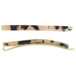 Comparateur de prix : Duo de barrettes écaille - Bachca