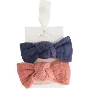 Bachca Lot de 2 barrettes n ud en gaze de coton ...