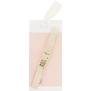 Comparateur de prix : Bachca - Barrette Barrette Plate Doré Pic Chignon Métal