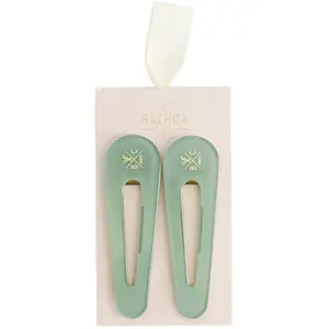 Comparateur de prix : Bachca - Barrettes Vert D'eau 2 Barrettes À Cheveux