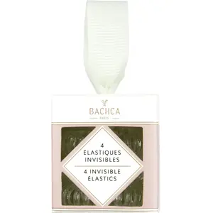 Comparateur de prix : Bachca - Elastiques invisibles ressort - Set de 4 Blanc taille unique