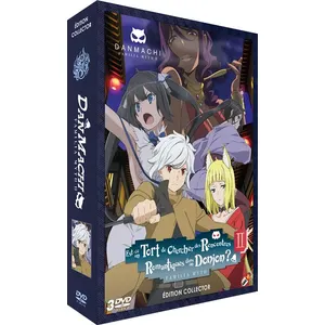 Online Sales Pla Cnt Coffret DanMachi : Familia Myth Saison 2 Édition Collector DVD