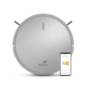 Comparateur de prix : SENYA Robot aspirateur laveur Connecté - 120min autonomie - Poils anim...