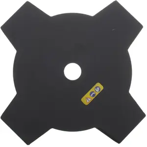 JARDIAFFAIRES Lame de débroussailleuse polyvalente à 4 dents 255x1,5x25,4mmVendu paramazon