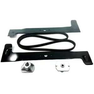 JARDIAFFAIRES Kit lames avec supports et courroie Castel Garden 122cm éjection arrièreVendu paramazon
