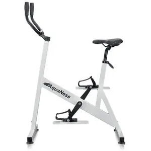 Vélo de piscine aquabike aquaness v3 blanc pas cher