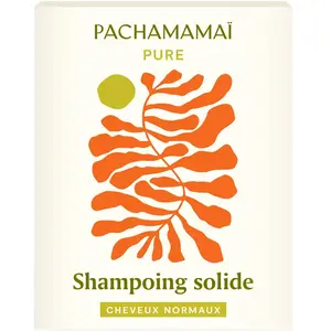 PACHAMAMAI Pachamamaï Pure Shampooing Solide Purifiant Pour Cheveux Normaux 65g pas cher