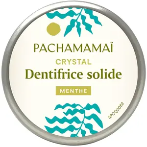 Dentifrice solide - Crystal bio - PACHAMAMAI pas cher