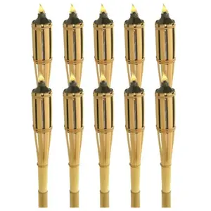 Comparateur de prix : Outils et Nature Torches à Huile en Bambou 120 cm - Lot de 10