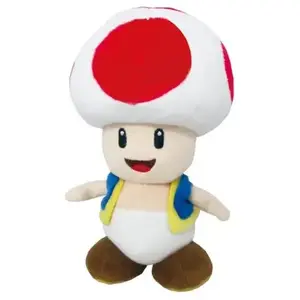 Together Plus Peluche Super Mario - Toad rouge 20 cm pas cher