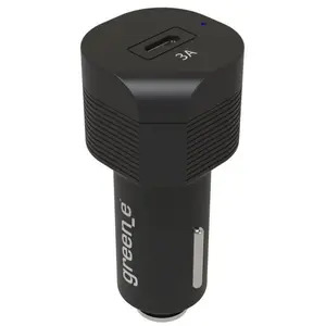 Comparateur de prix : GREEN_E Chargeur voiture pd 18W 1USB-C - Noir
