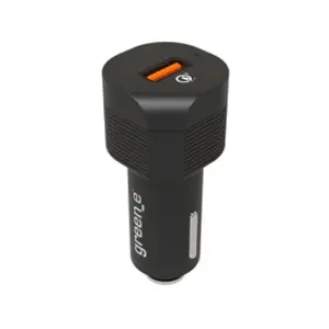GREEN_E Chargeur voiture quickcharge 18W 1USB - Noir pas cher