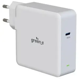 Comparateur de prix : Green E CHARGEUR SECTEUR 100W TYPE C GAN AVEC 1 PORT USB-C DE 100W BLANC