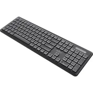 Comparateur de prix : Clavier sans fil écologique - MOBILITY - USB-A - Noir