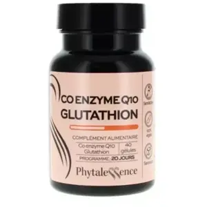 Phytalessence Coenzyme Q10 Glutathion 40caps