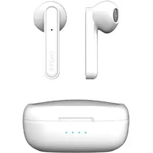 Comparateur de prix : Ecouteurs sans fil Bluetooth - RYGHT - ALFA - Blanc