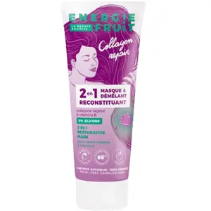Comparateur de prix : Energie Fruit Collagen Repair Masque 2 en 1 Reconstituant Cheveux Très Abimés 200ml
