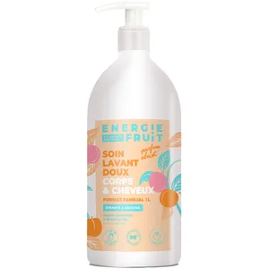 Energie Fruit Soin Lavant Doux Corps & Cheveux Abricot Doux 1L pas cher