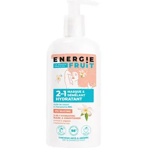 Comparateur de prix : Energie Fruit 2 en 1 Masque et Après-Shampooing Monoi et Huile de Maca...
