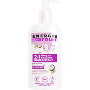 Comparateur de prix : Energie Fruit 2 en 1 Masque et Après-Shampooing Coco et Beurre de Kari...