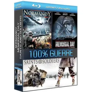MEP VIDEO Normandy - Memorial Day - Saints and Soldiers - Coffret Blu-Ray