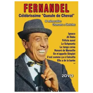 Ulysse Fernandel : 44 Mémorables chansons et sketches DVD pas cher