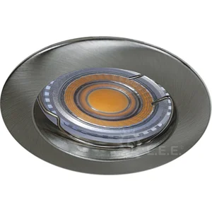 LAMPESECOENERGIE Spot encastrable LED GU10 230V 38° alu brossé - Lot de 50Vendu parcdiscount