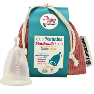 Lamazuna Copa Menstrual Femenina Amarillo Talla 2 1ud