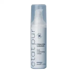 ETAT PUR - Soins Purs - Crème Riche Hydratante - 40ml pas cher