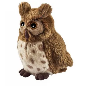 Anima Peluche hibou 18 cm pas cher