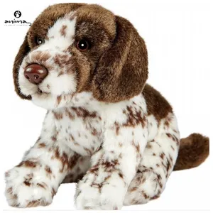 Peluche Anima Chien pointer assis 30 cm pas cher