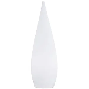 Comparateur de prix : LUMISKY Lampadaire extérieur sans fil CLASSY Blanc Polypropylène H120CM TU