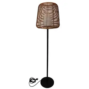 Comparateur de prix : LUMISKY Lampadaire ext filaire TALL BOHEME Bois foncé Polyrotin H150CM