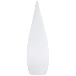 Comparateur de prix : LUMISKY Lampadaire extérieur sans fil classy C80 Blanc Polypropylène H80CM
