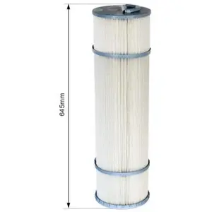 Comparateur de prix : Weltico Cartouche filtrante C6 avec ame Blanc/Bleu