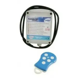 Comparateur de prix : DIVERS Boitier CPL et télécommande pour ampoule Rainbow Power piscine - 12 LED couleurs