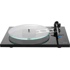 Platines vinyle hi-fi Rega Planar 3 Noir laqué (sans cellule)Vendu pareasylounge