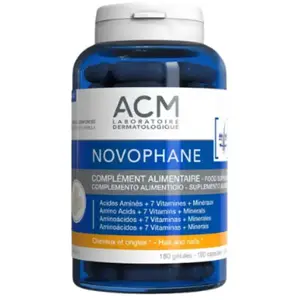 ACM Novophane ongles et cheveux 180 gélulesVendu parparasanteonline