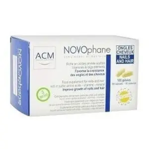 Comparateur de prix : ACM Novophane ongles et cheveux 60 gélules