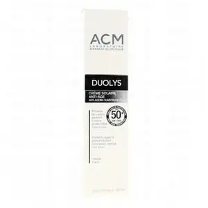 Comparateur de prix : ACM Duolys Crème Solaire Anti-Age SPF50+ 50ml