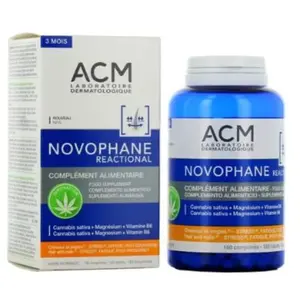 Comparateur de prix : ACM Novophane Reactional 180 comprimés