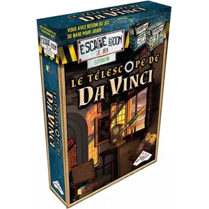 Riviera Games Le Téléscope de Da Vinci - Extension Escape Room - Le JeuVendu paravenue-des-jeux