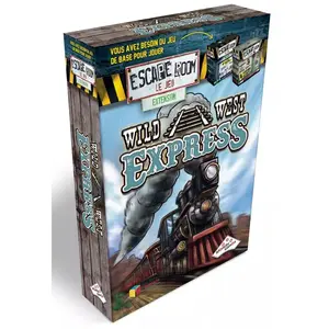 Comparateur de prix : Jeu de société Identity Game Escape Room extension Wild West Express