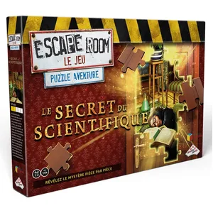 RIVIERA GAMES Jeu de société Identity Game Escape Room Le secret du scientifique pas cher