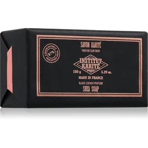 Institut Karité Paris - Savon Karité Cuir Noir 150 g unisex pas cher