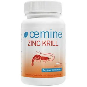 Oemine Zinc Krill 60 gélules pas cher