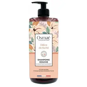 Comparateur de prix : Osmaé OSMAE Collection douceur - Shampooing douche Délice de karité n°62 1l