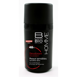BCombio Homme Déodorant peaux sensibles 48H 50ML
